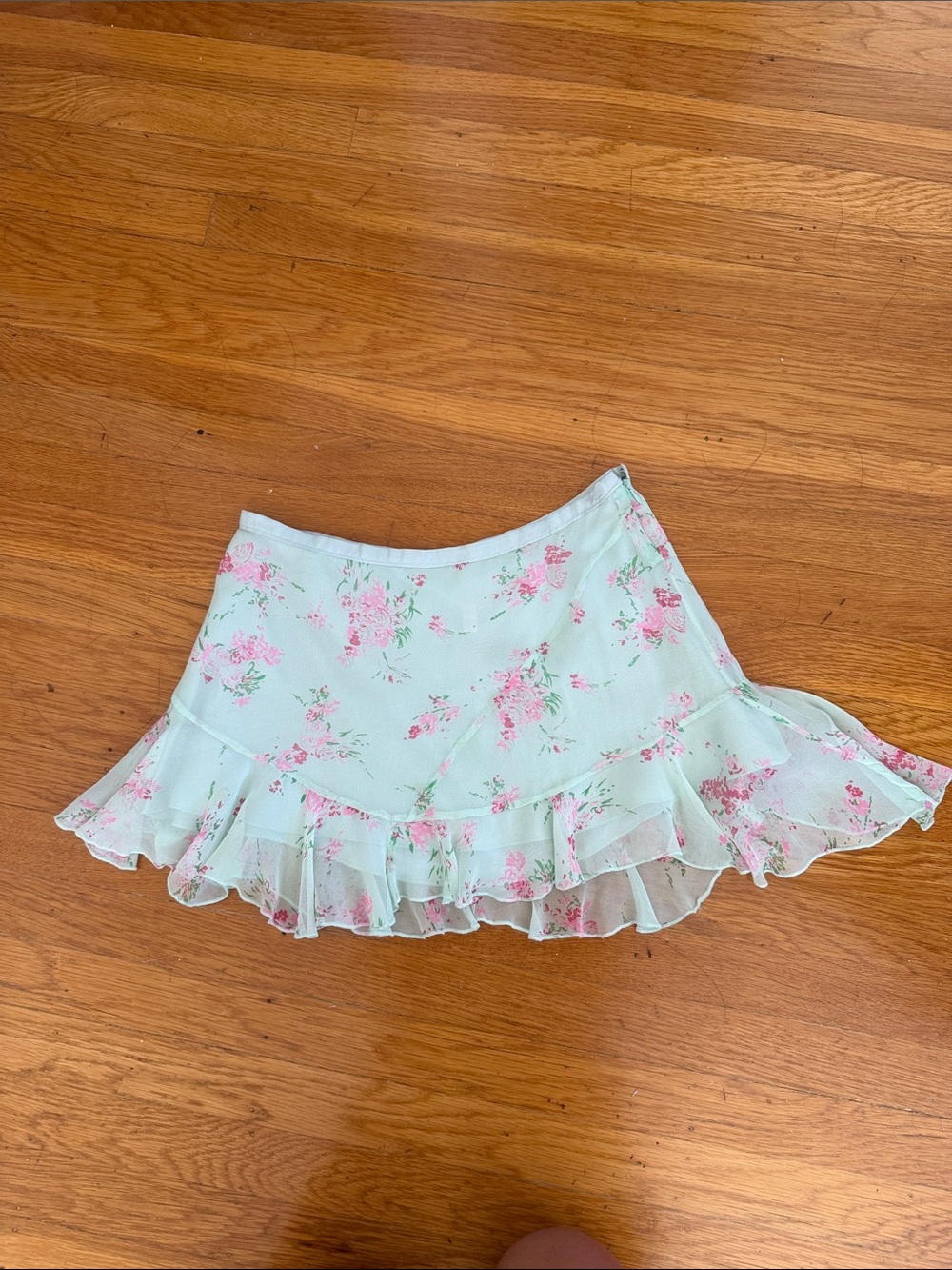 VINTAGE ABERCROMBIE SILK SKIRT